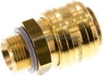 Luftschnellkupplung Standard Mess.,3/8" AG