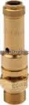 Sicherheitsventil Druckluft Mess.,1/4", Ansprechdruck 11 bar