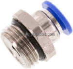 Luftrohr Einschraubverschraubung gerade,1/2" AG x 10 mm