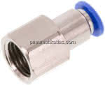Luftrohr Verschraubung gerade,1/4" IG x 6 mm