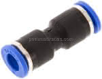 Luftrohr Verbinder gerade,6 x 6 mm