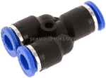 Luftrohr Y-Verbinder,6 mm