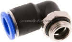 Luftrohr Winkelverschraubung schwenkbar,3/8" AG x 12 mm