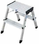 Alu-Klapptritt Treppy,2x2 Stufen / Podesthöhe 0,40 m