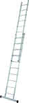 Zarges Alu-Schiebeleiter / Everest 2E,2 x 10 Sprossen / 4,96 m