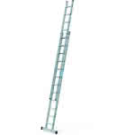 Zarges Alu-Schiebeleiter / Everest 2E,2 x 12 Sprossen / 6,09 m