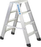 Zarges Alu-Stehleiter / Seventec B,2 x 4 Stufen / 0,88 m
