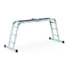 Zarges Alu-Vielzweckleiter / Multitec M,2 x 3 / 2 x 5 Sprossen