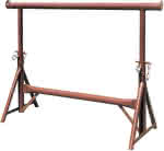 MÜBA Putzgerüstbock Typ II / lackiert,1,10 mtr. Breit / 0,50 - 0,80 mtr. Hoch