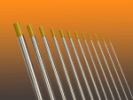 Wolfram Elektrode / gold (Universal),2,4 x 175 mm / VE=10
