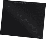 Schweißerschutzglas dunkel,90 x 110 mm / DIN 9
