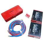 GCE Schweiß- u. Schneidgarnitur,17 mm / inkl. 10 mtr Zwillingsschlauch / Kombi 17