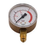 Manometer einzeln,f. Sauerstoff 0-16Bar