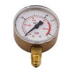 Manometer einzeln,f. Argon/Co2 0-315Bar
