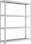 META Weitspannregal SPEE-,D-RACK B2000xT600xH2470mm,4 Spanplatten Fachlast 5-