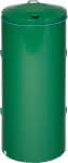 Abfallsammler-Doppeltür,120 l grün H 980 mm,VAR