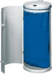 Abfallsammler-Einfachtür,120 l verz. H 900 mm,VAR
