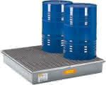 GFK-Auffangwanne 220/4,mit GFK Gitterrost,CEMO
