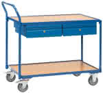 Tischwagen,2622 300kg,2 Böden 1000x600mm fetra