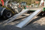Verladeschiene-Aluminium,L1620xFB226 mm mit Rand,Tragkraft 2630kg/Paar