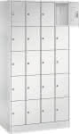 C+P Fächerschrank,B900xT480xH1950mm 4x5,Fächer Fachbreite 190mm