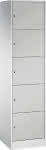 C+P Fächerschrank,B460xT480xH1950mm 1x5,Fächer Fachbreite 410mm