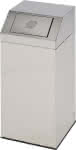 Wertstoffsammler Edelst.,76 l 380x380x890 mm,VAR