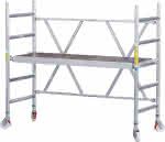 Klappgerüst Compact,Master 1T T0,75xB1,80 m,Arbeitshöhe 2,95 m - ZARGES