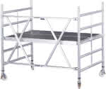 Klappgerüst Compact,Master 2T T1,35xB1,80 m,Arbeitshöhe 2,95 m - ZARGES