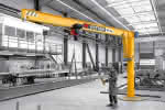 Säulenschwenkkran M 360,1000 kg 5000 mm,Vetter Krantechnik