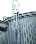 Steigleiter Alu natur,Steighöhe bis 4,70 m,ZARGES