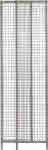 Vario-Element,Trennwandsystem Vario,B530-930xH2200mm RAL7037 - Drahtgitter