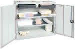 Werkzeugschrank,B1000xT500xH1000 mm,RAL7035 - 2 Schubladen, 2 Wannen