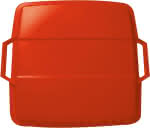 Deckel 90 l rot,für Transportbehälter