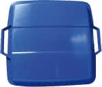 Deckel 90 l blau,für Transportbehälter