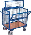 Drahtkastenwagen 500 kg,975x680 mm mit Deckel,VarioFit