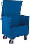 Blechkastenwagen 500 kg,1190x790 mm mit Deckel,VarioFit