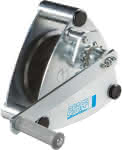 Wandseilwinde Alpha,für 7 mm Seil,Traglast 1.Lage 750 kg