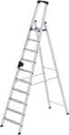 Alu-Stehleiter,10 Stufen,Gesamthöhe 2,31 m - Arbeitshöhe bis 4,25 m