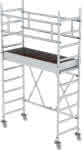 Alu-Klappgerüst,Plattform B1800xT750 mm,Plattformhöhe 1,80 m - Arbeitshöhe bis 3,80 m