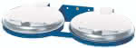 Abfallsammler doppelt,blau Wandbef. ME-Deckel,VAR