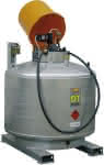 Tankstelle DT-Mobil 400 l,m. Pumpenhaube doppelw.,CEMO