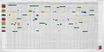 Aktivität-/Urlaubsplaner,5-Tg-Wo. 80 Mitarb.,Magnetoplan