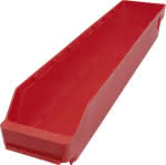 Kleinteilekasten,B120xT600xH95mm rot