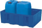 Auffangwanne Kunststoff,60 L ohne Giro,ASECOS