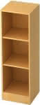 Regal 2FB Buche,40x40x127 cm,Hammerbacher