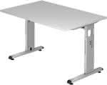 Schreibtisch grau,120x80x72 cm