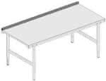 Rückwandbord,B 2000xT 40x H 40mm