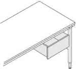 Stahl-Schublade,B 460 X T 490 X H 200 mm
