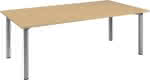 Konferenztisch Buche,1200x800x720mm,geramöbel